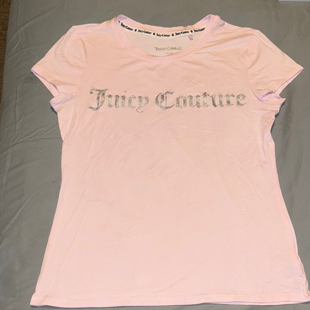 Juicy Couture Light Pink Short Sleeve Tee